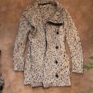 A sweater coat aka swoat